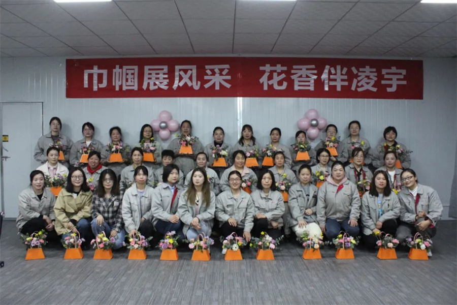 玫瑰亦鏗鏘，凌宇女工有力量！